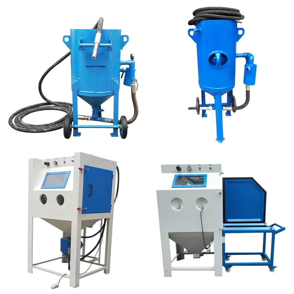 Sandblaster Cabinet - Mini sablageur portable universel sec/humide avec