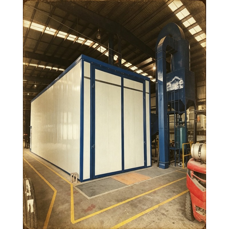 Sandblaster Cabinet - Cabine de sablage industriel avec système