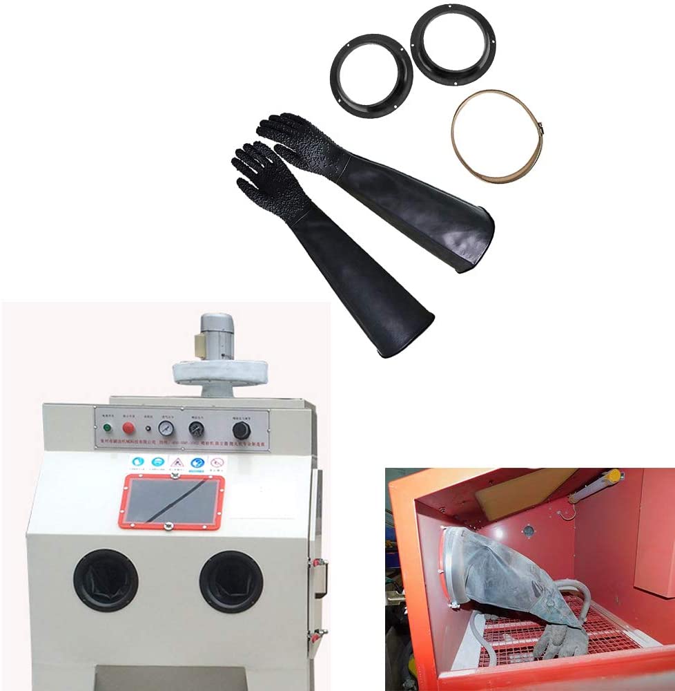 Sandblaster Cabinet - HOLDWIN-Gants de Sablage Antidérapants, Résistants à