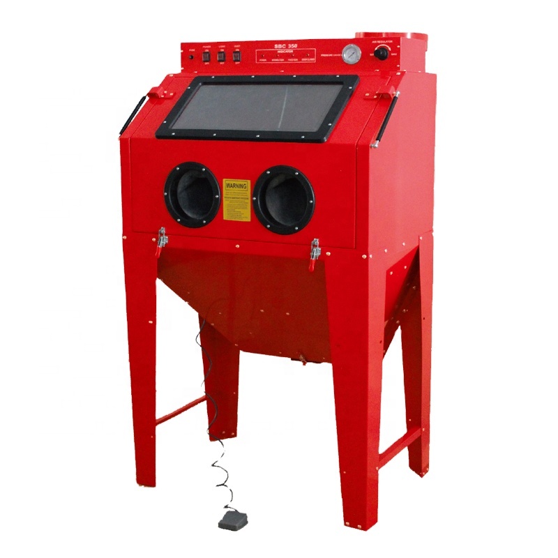 Cabine de sablage 350L avec dé - Sandblaster Cabinet avis et prix
