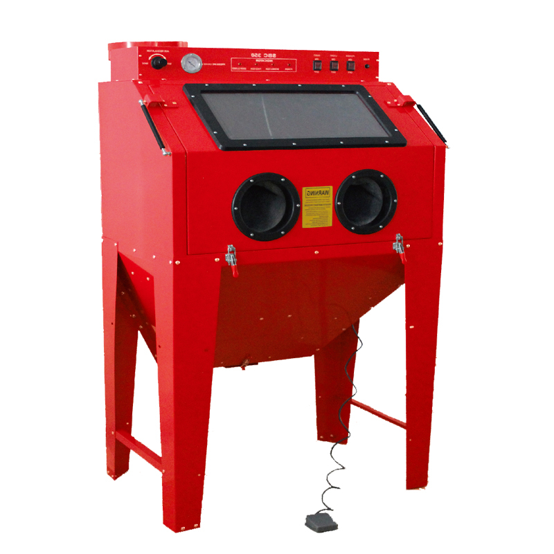 Cabine de sablage 350L avec dé - Sandblaster Cabinet avis et prix