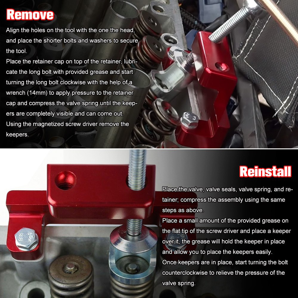 Outil de compression de ressor - Valve Spring Compressor avis et prix
